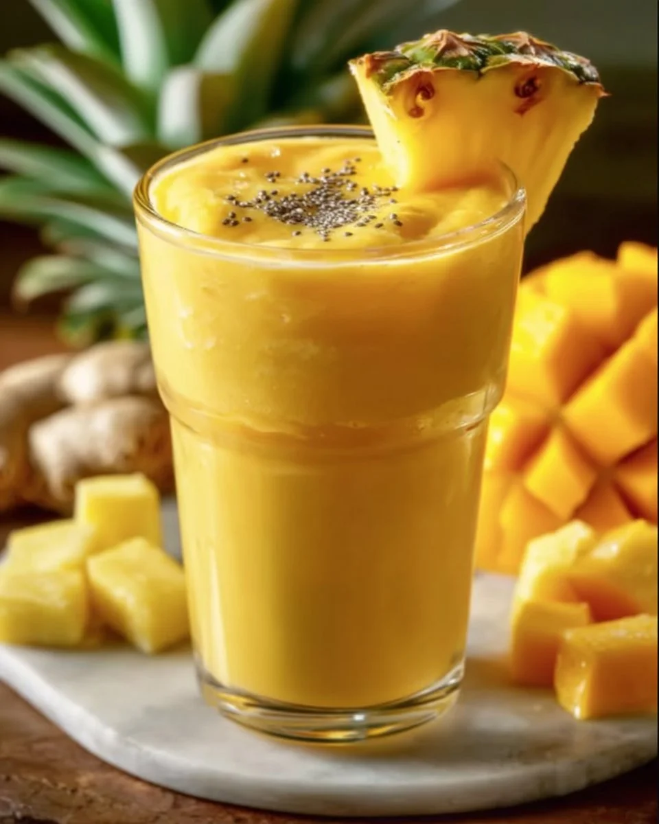 Descubre el Smoothie Brûle-Graisse Tropical: Delicioso y Saludable