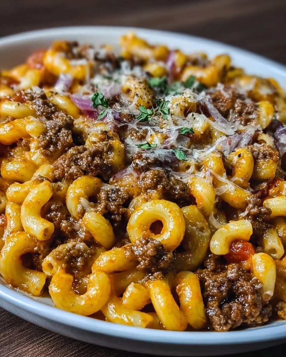 Macarrones con Carne