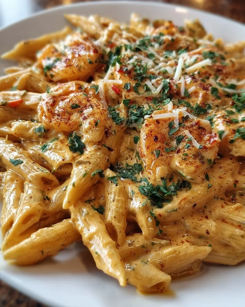 Penne Cajún con Salsa Cremosa
