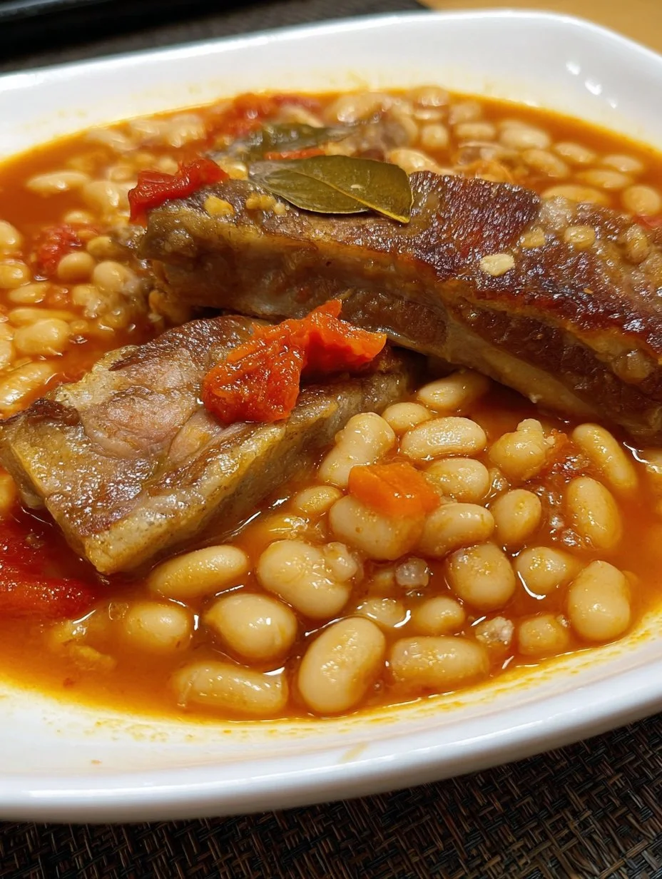 Alubias con Costilla