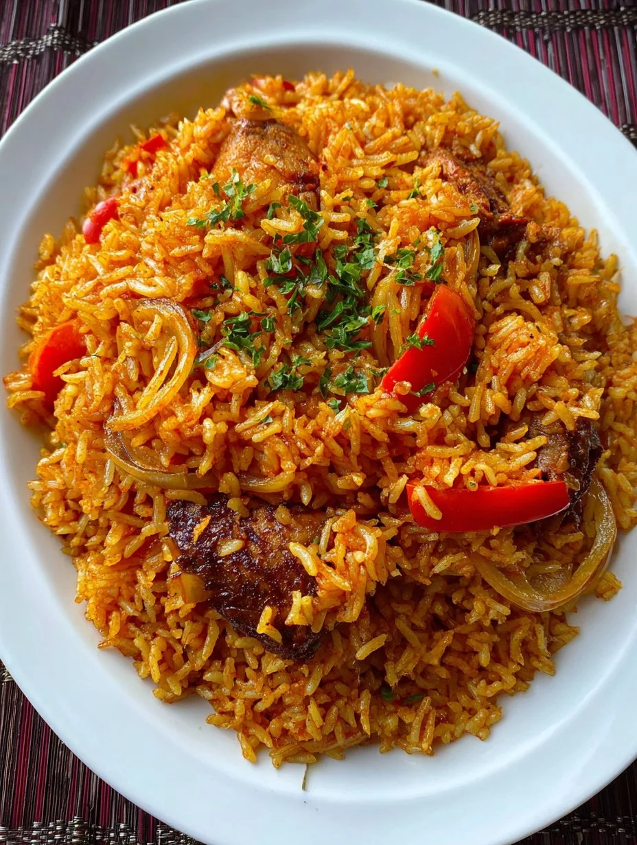 Arroz Jollof Nigeriano