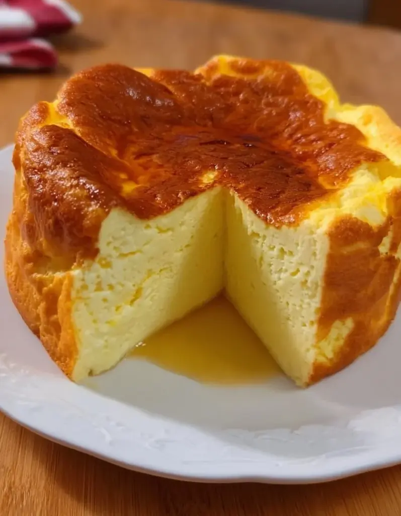 Bizcocho de yogur esponjoso hecho con solo 3 ingredientes