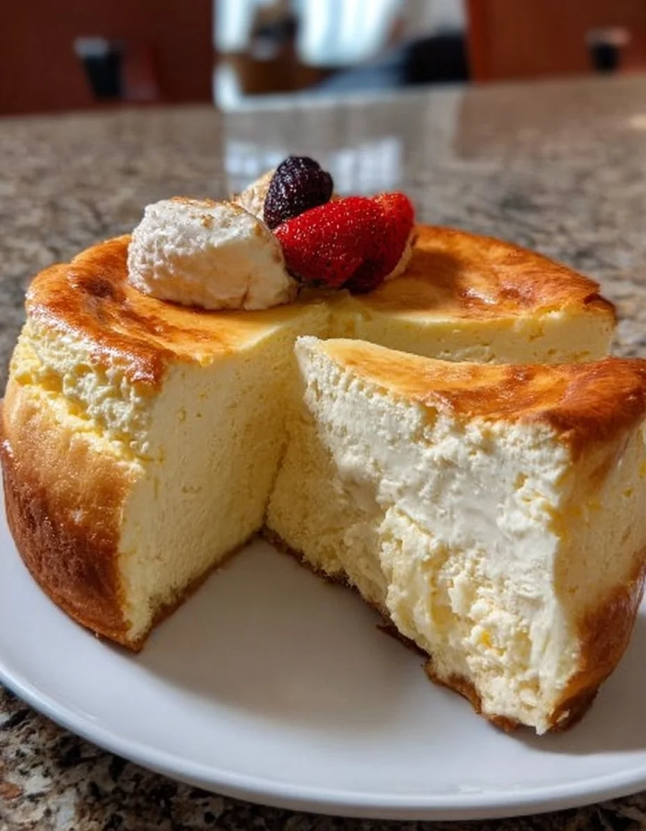 Cheesecake Cremoso con Yogur (Sin Base)