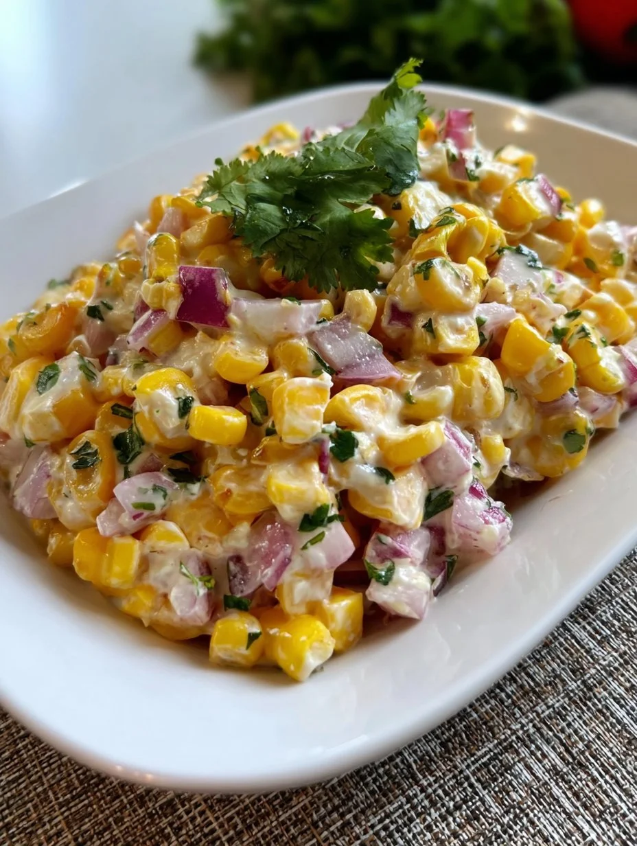 Ensalada de Maíz Cremosa