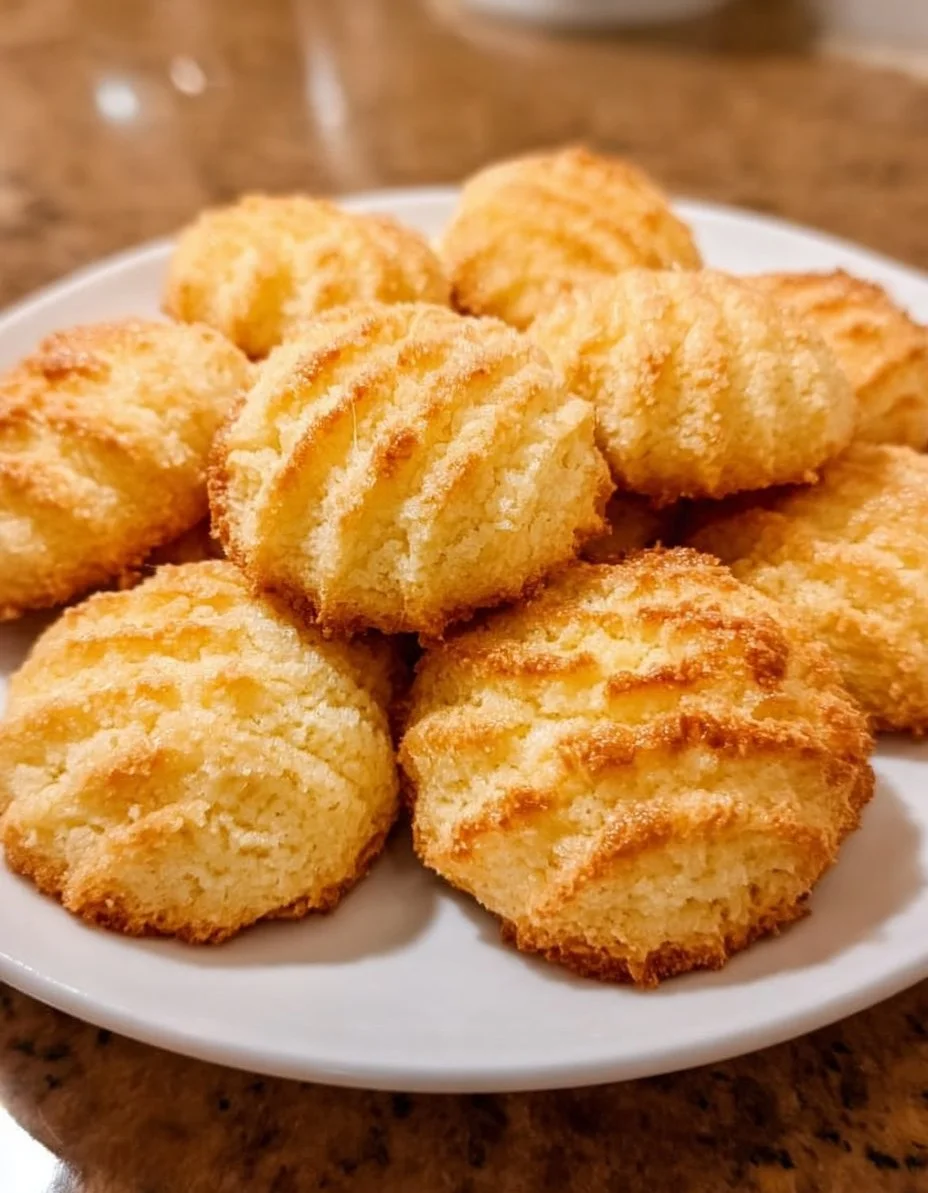 Galletas de Mantequilla de 3 Ingredientes