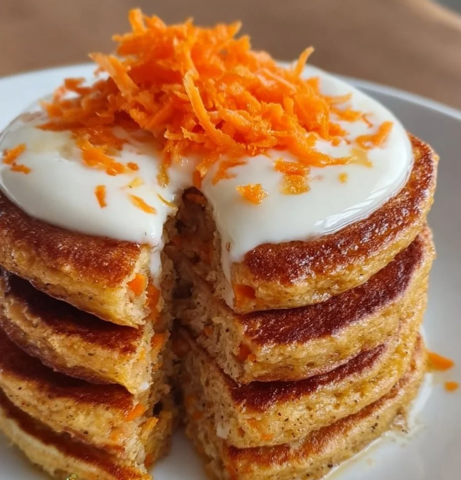 Hotcakes de Avena con Zanahoria