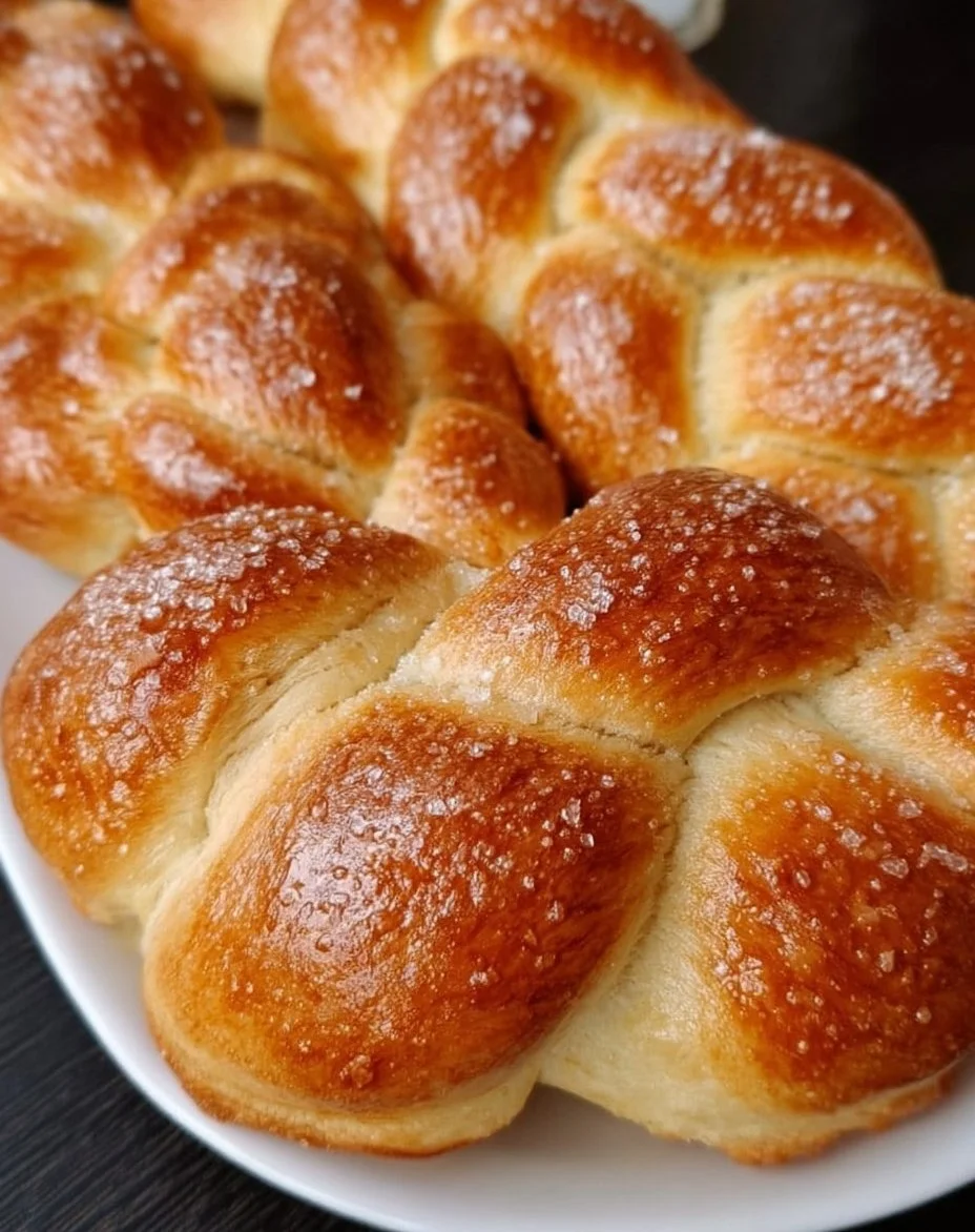 Pan Brioche Trenzado