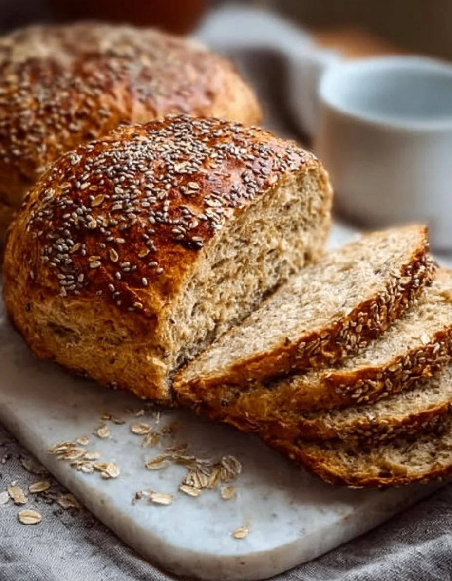 Pan de Avena y Chía Sin Harina – Saludable y Esponjoso