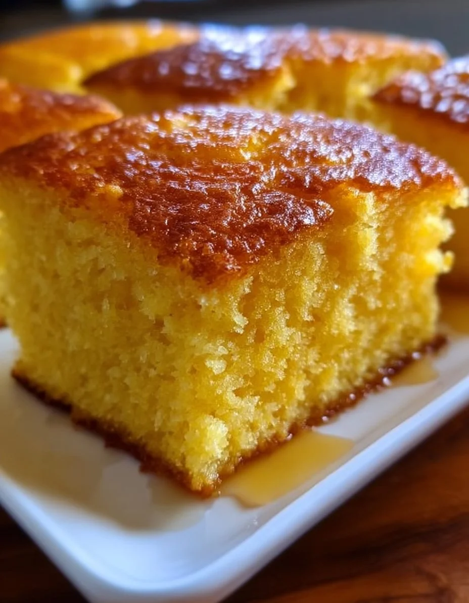 Pan de Elote (Pastel de Maíz Dulce)
