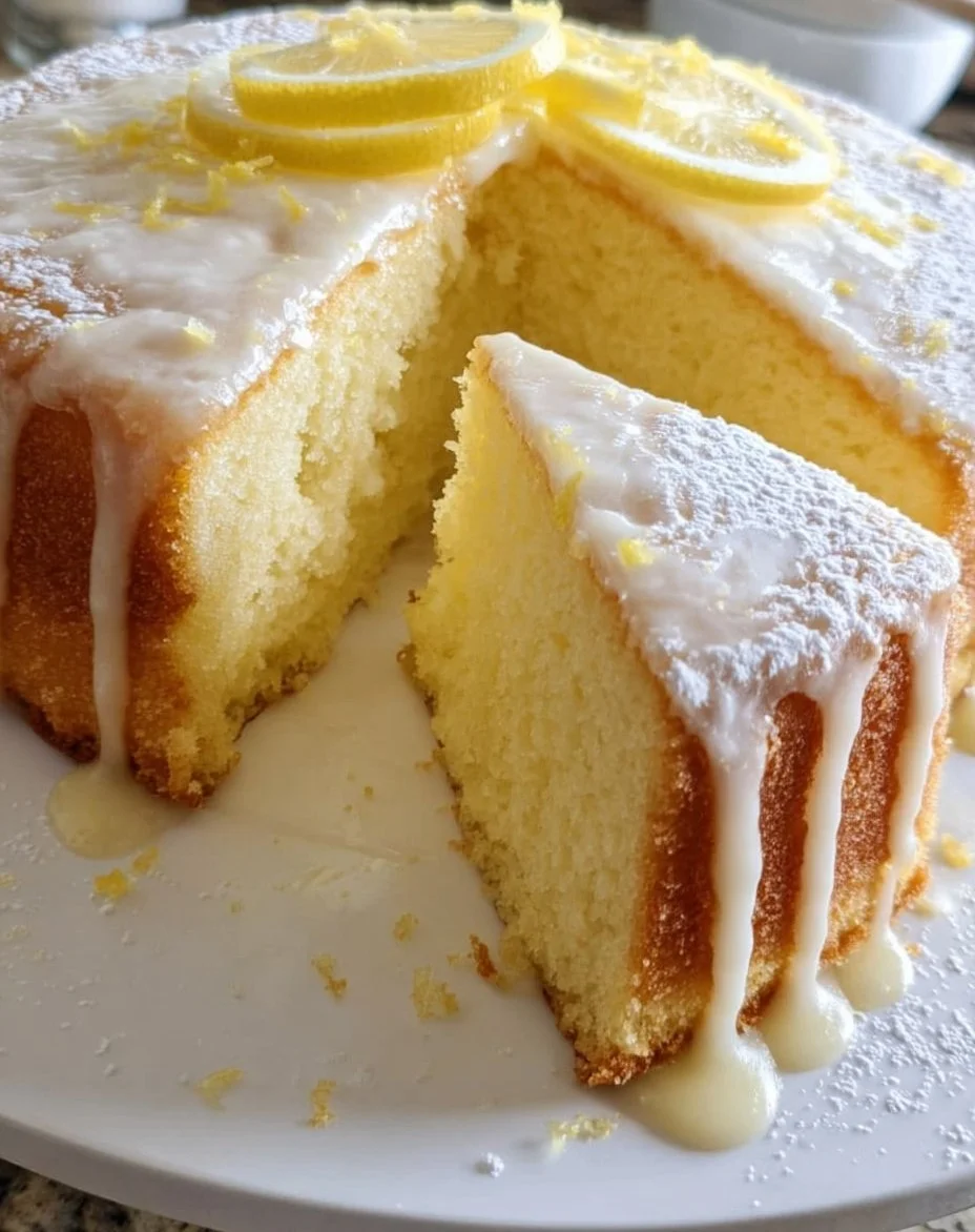 Pastel de Limón