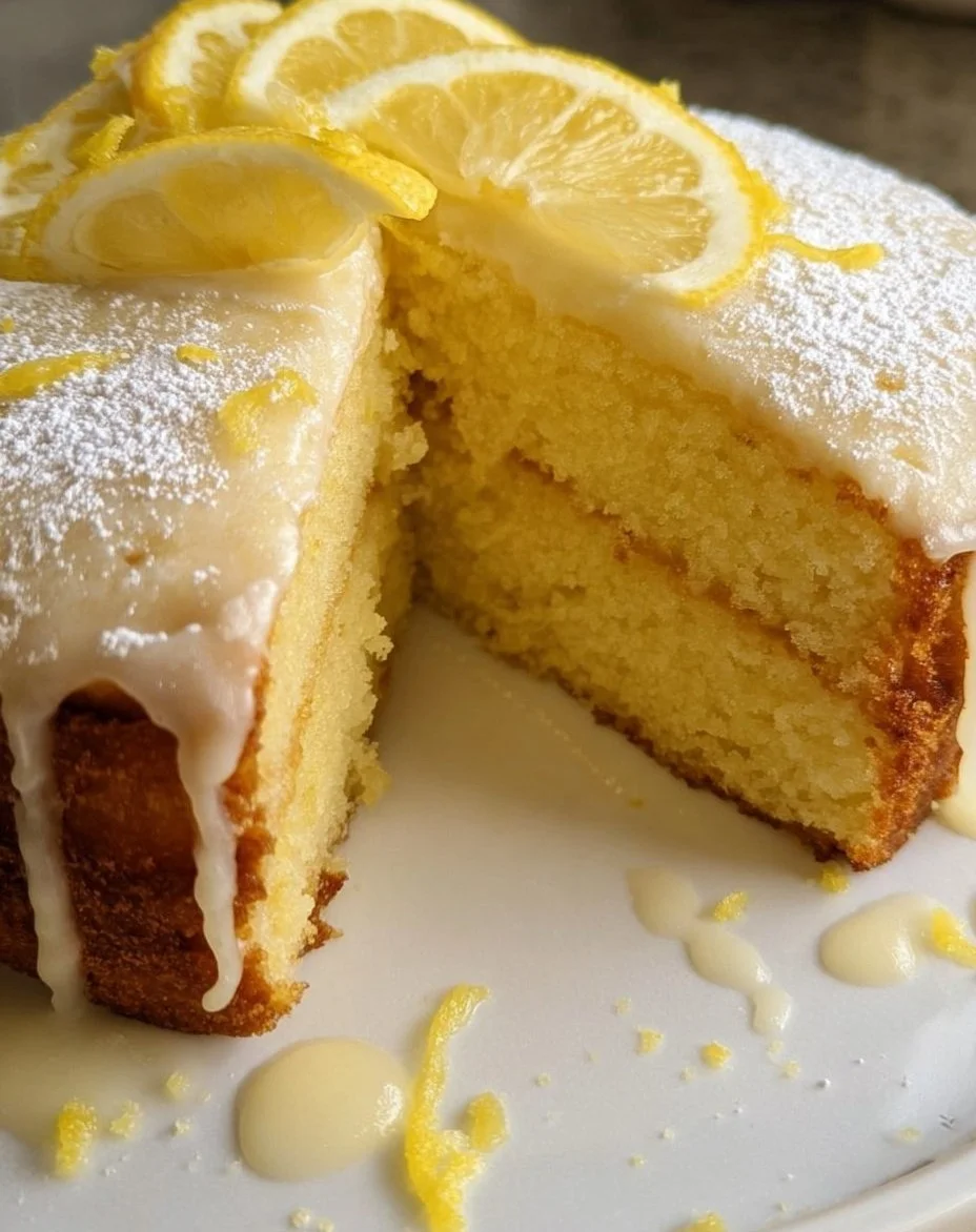 Pastel de Limón