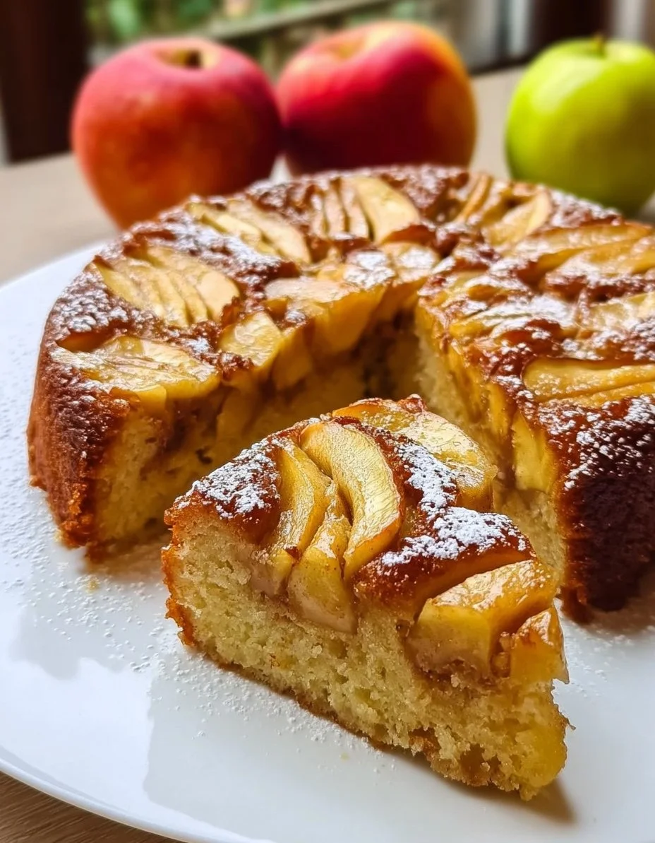 Pastel de Manzana sin Harina