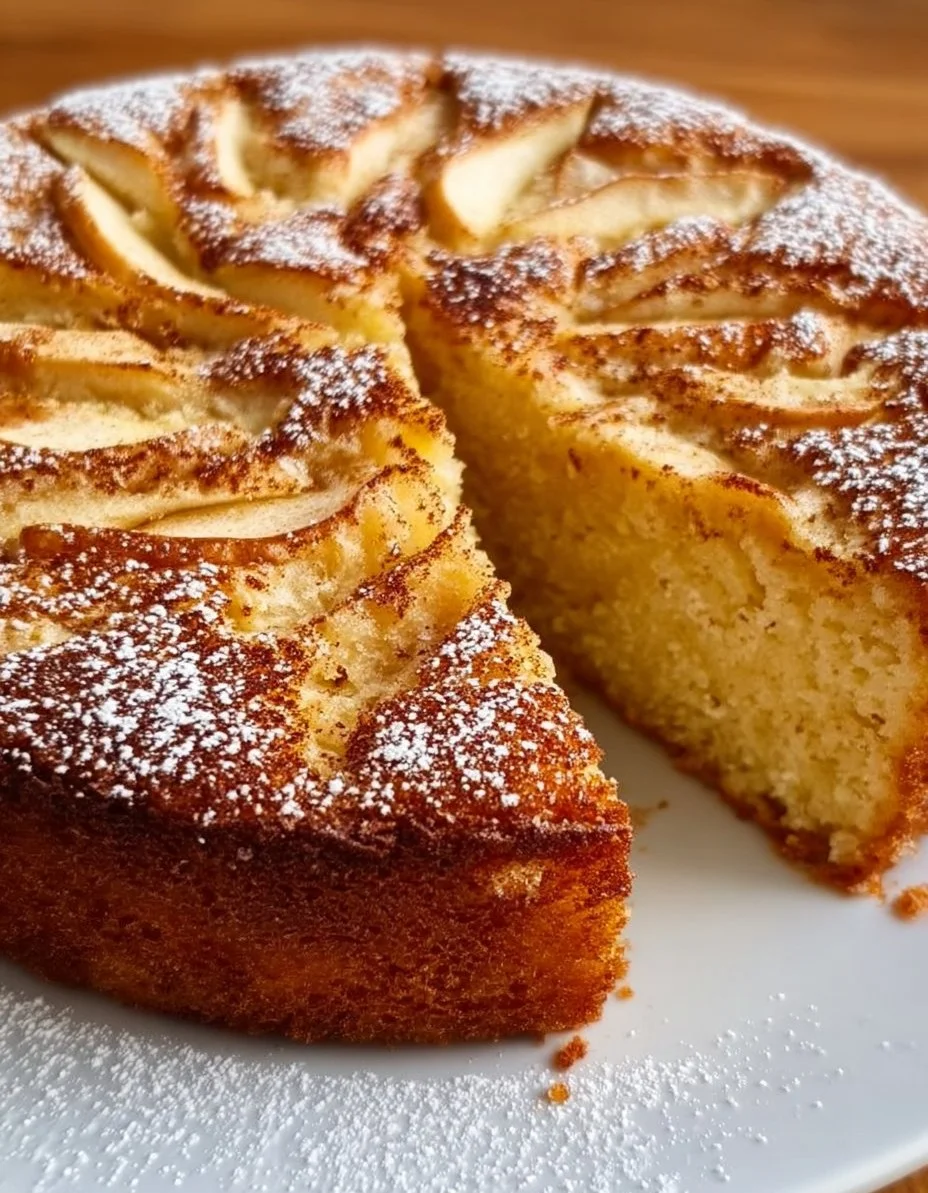 Pastel de Manzana y Canela