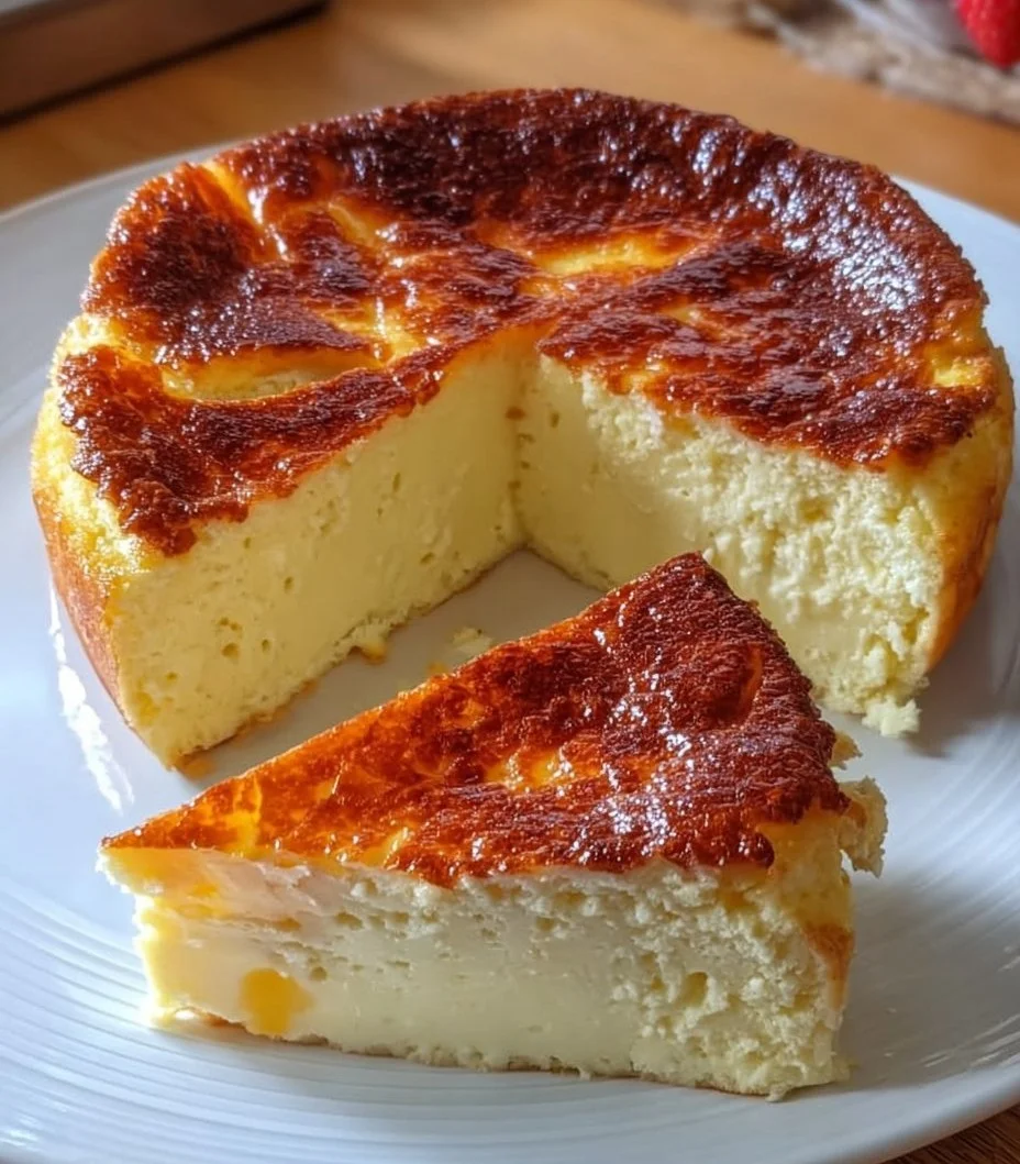 Pastel de Yogur Griego en Freidora de Aire