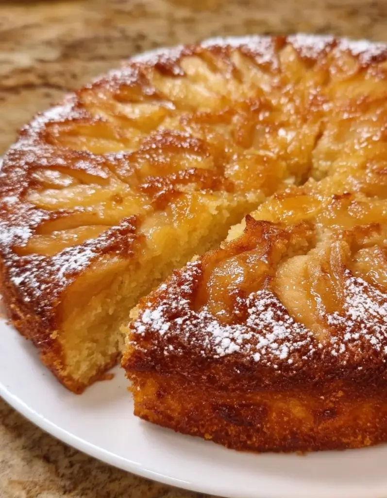 Pastel Italiano de Manzana que se deshace en la boca