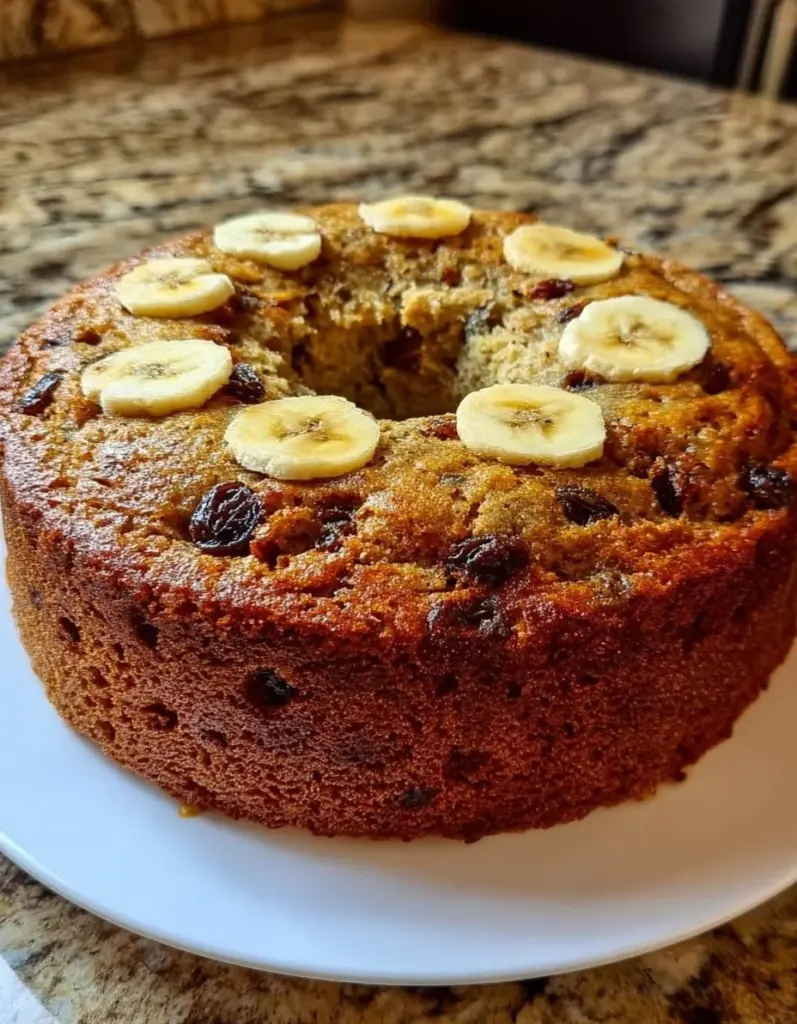 Pastel saludable de plátano y avena, Postre nutritivo y delicioso