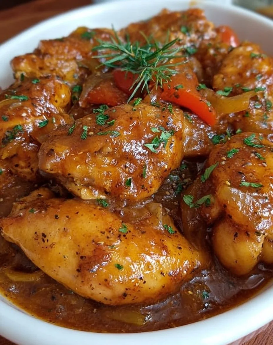 Pollo en Salsa
