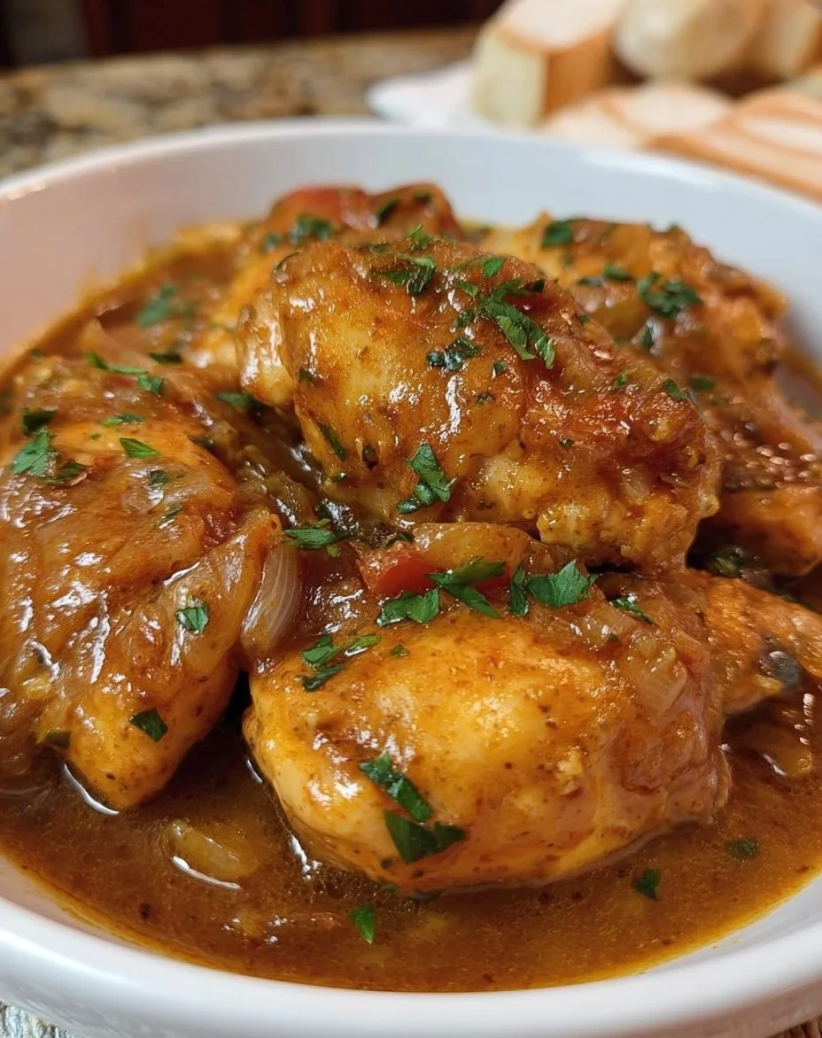 Pollo en Salsa de la Abuela Carmen