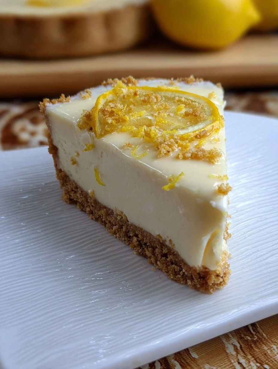 Tarta de Limón con Leche Condensada