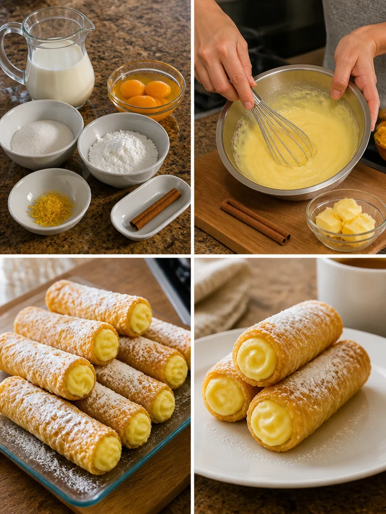 Receta de crema pastelera casera de la abuela