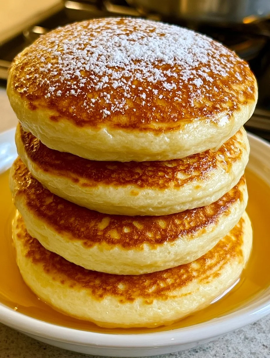 Pancakes de Yogur Esponjosos