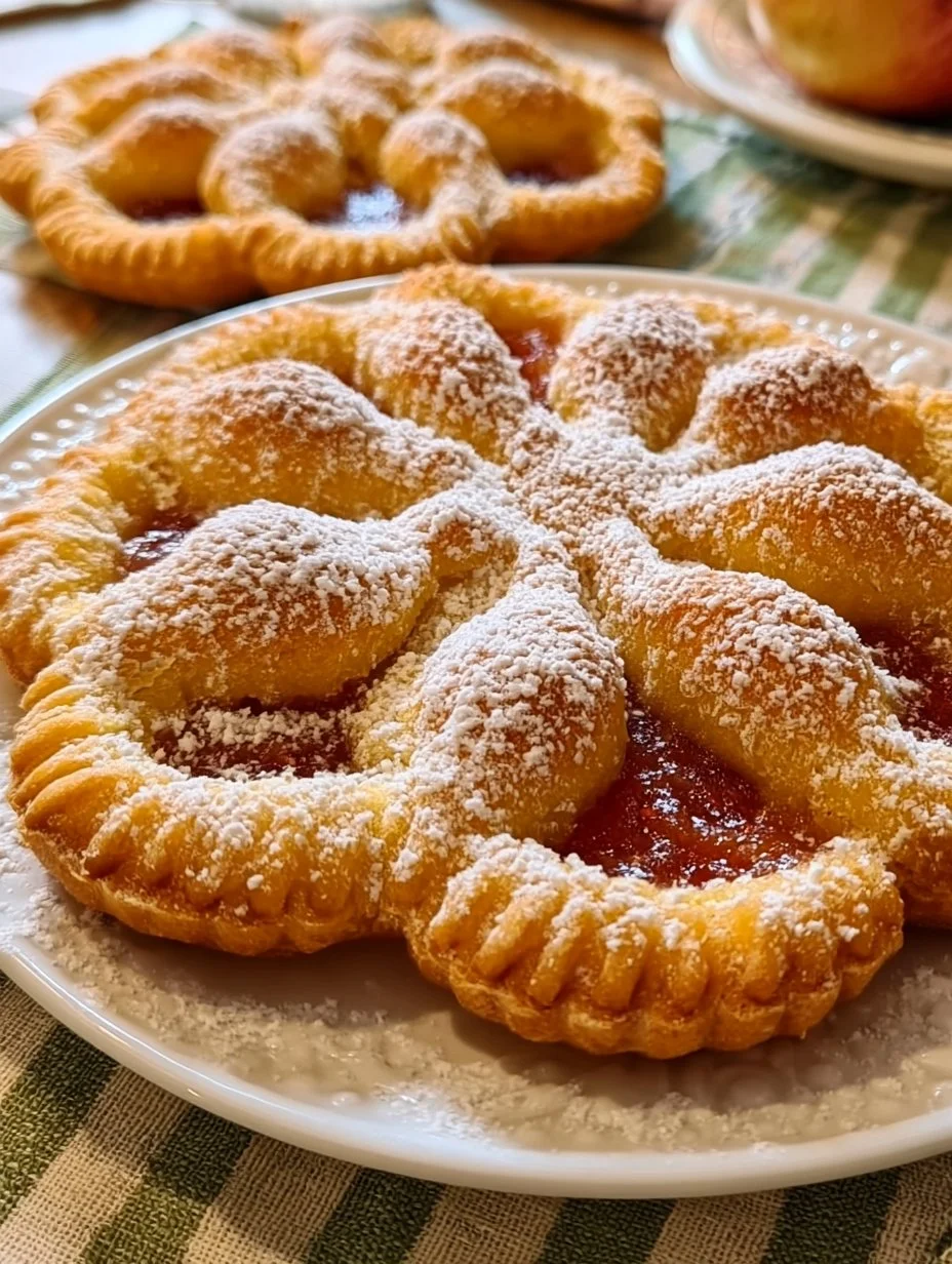 Rebanadas de Pastafrola con aceite sobre un plato decorativo.