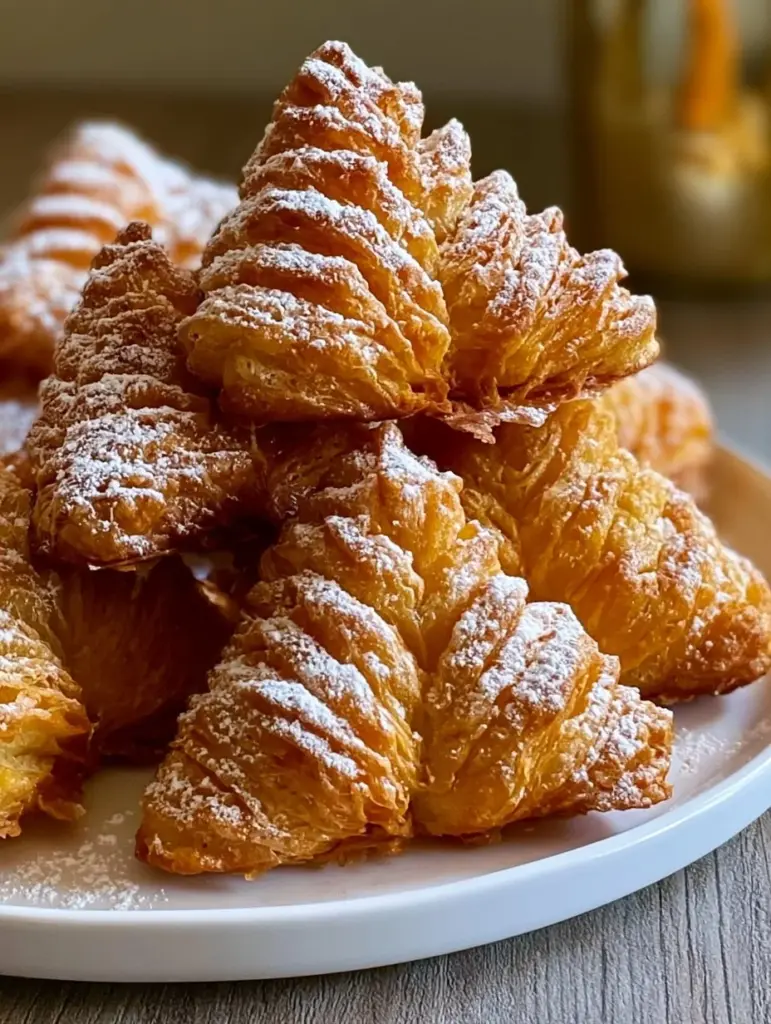 Pastelitos argentinos hojaldrados tradicionales, un delicioso postre típico de Argentina.