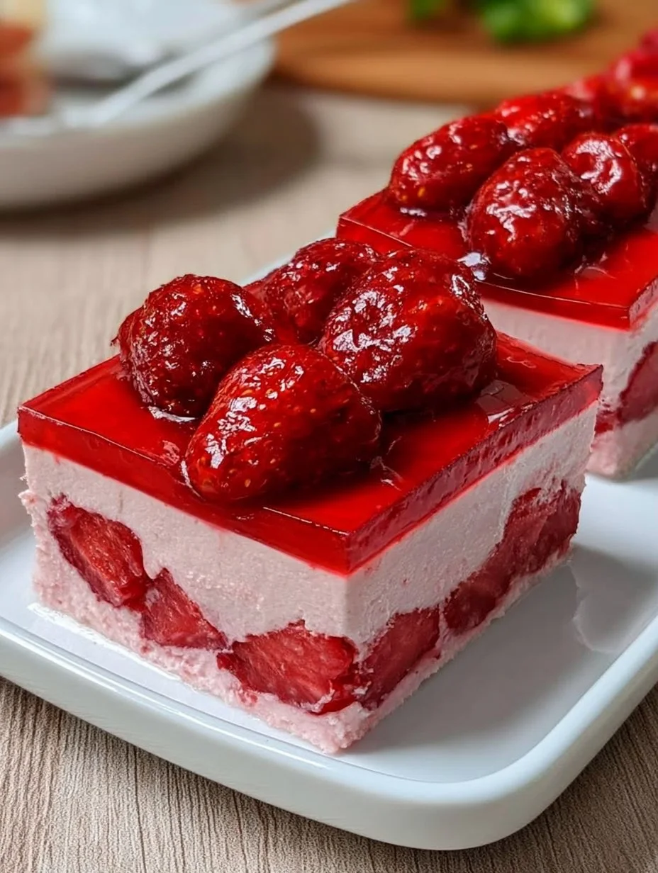 Postre Cremoso de Fresas
