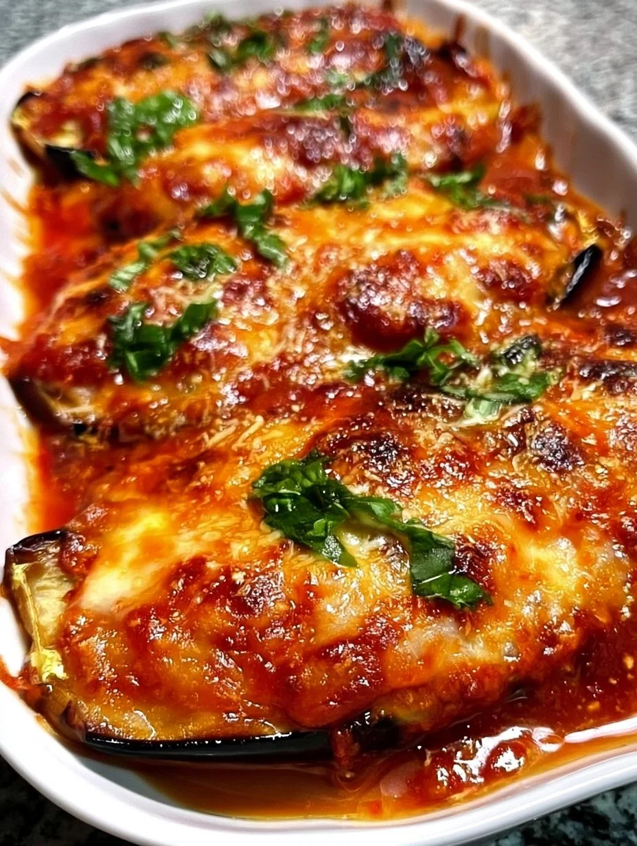 Berenjena a la parmesana al horno