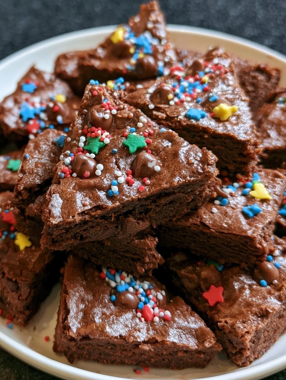 Brownie Navideño