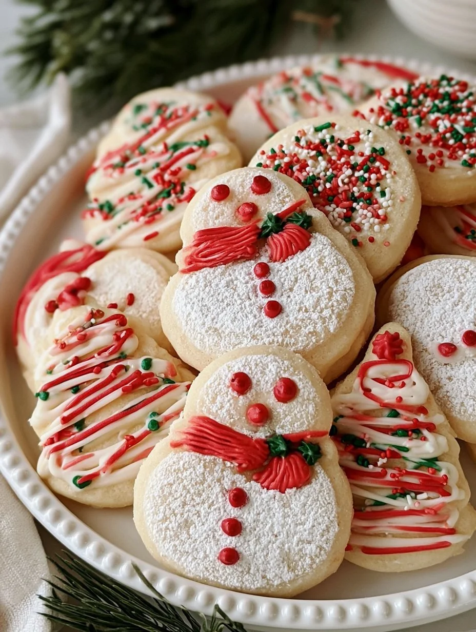 Galletas de Mantequilla Navideñas