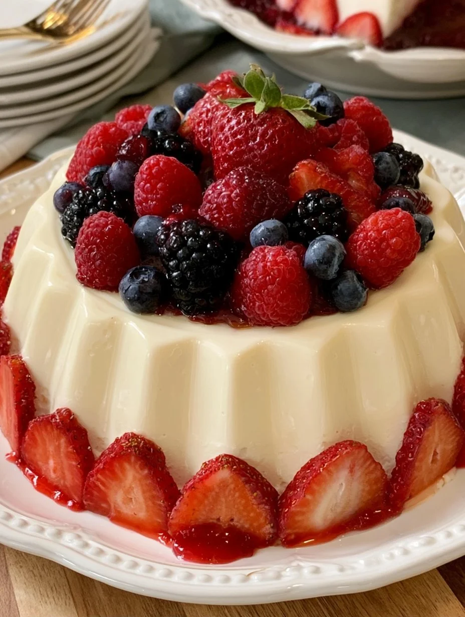 Gelatina de queso crema