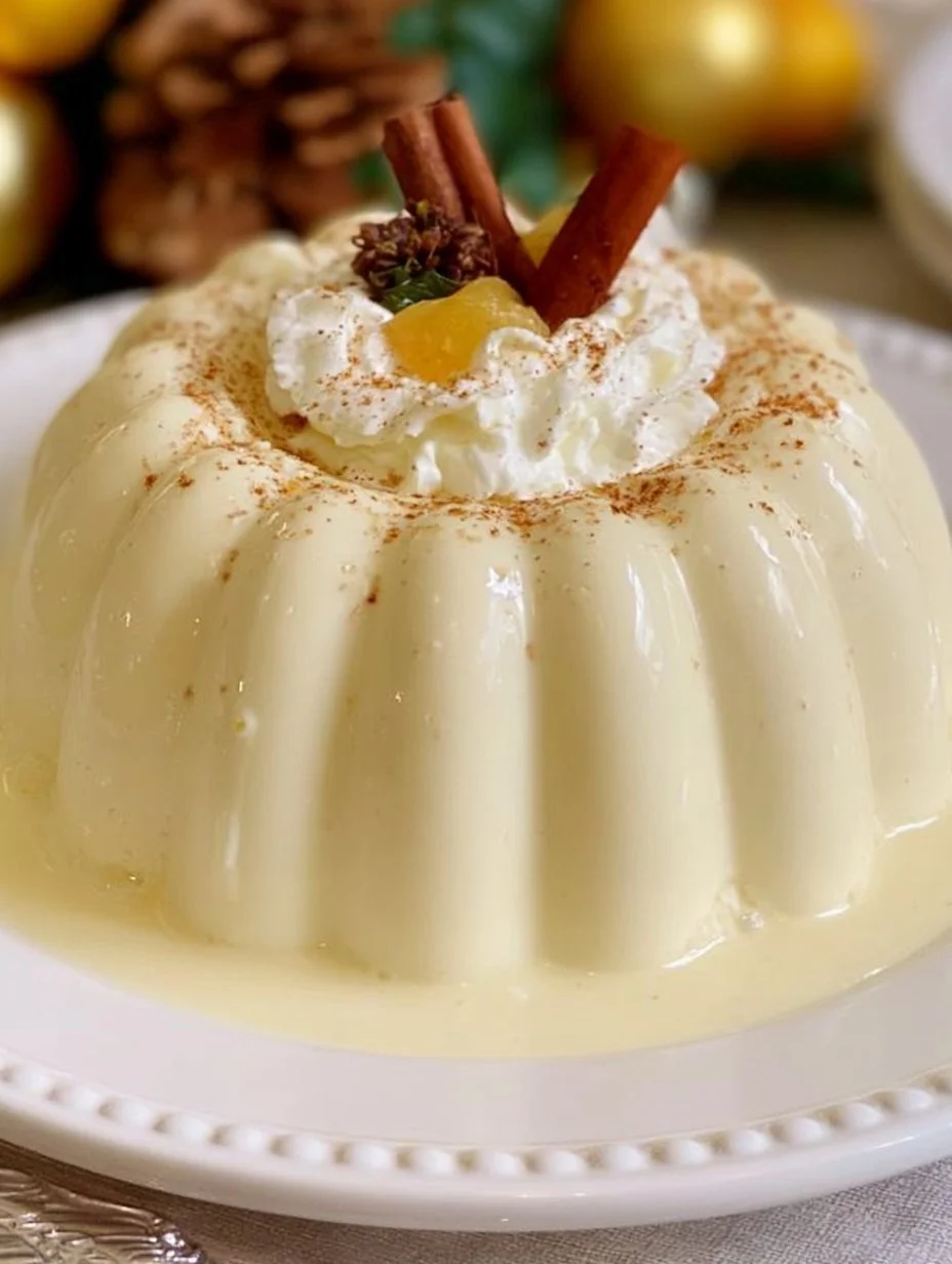 Gelatina de Rompope