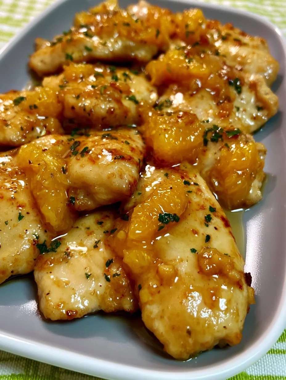 Pollo a la Naranja
