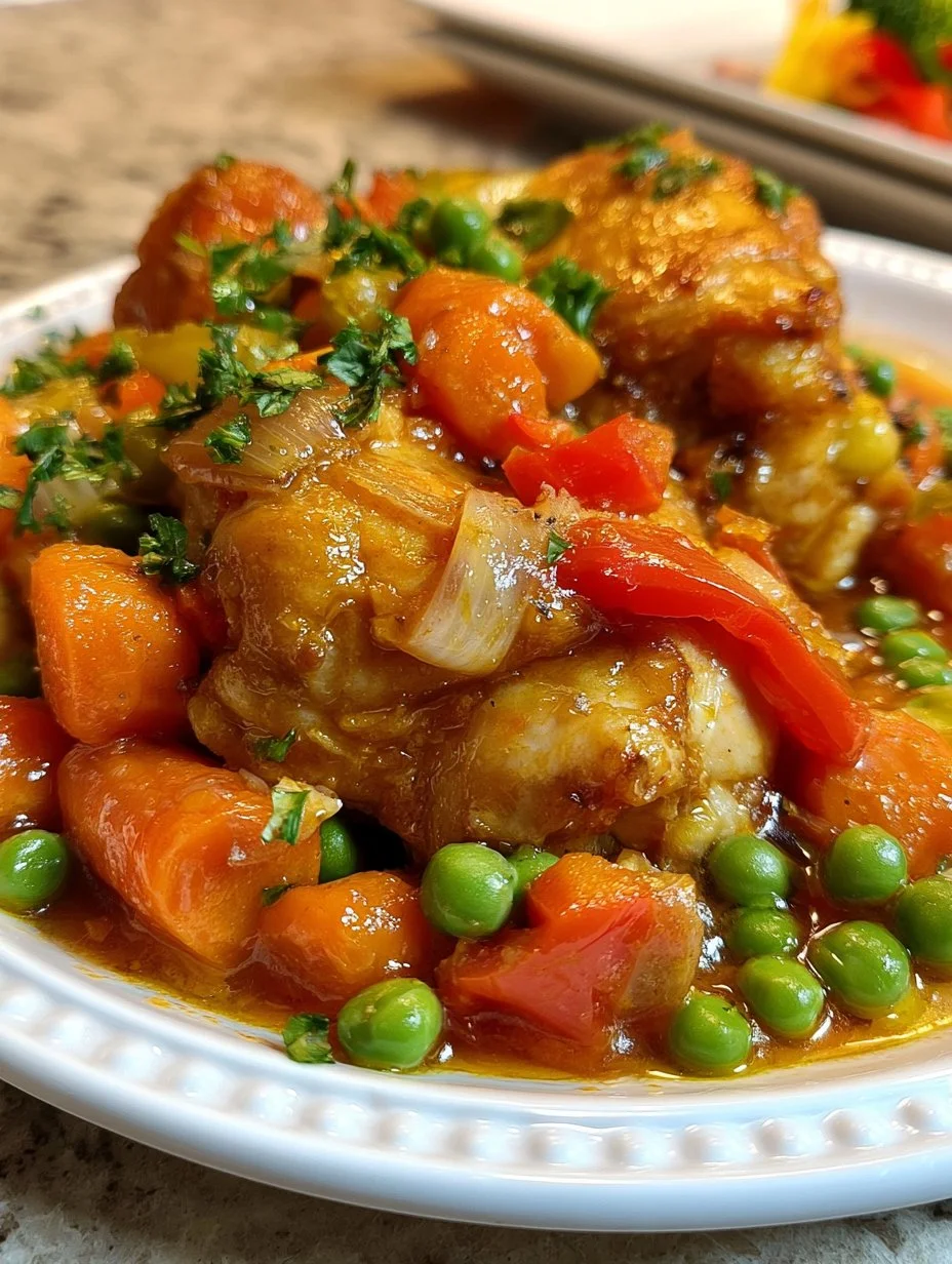 Pollo a la Portuguesa