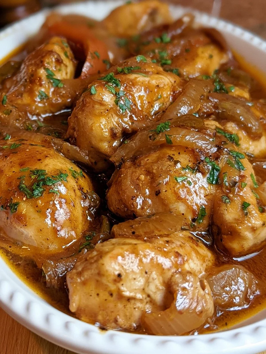 Pollo en Salsa de la Abuela Carmen